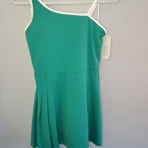 All In Motion- NWT Fun Playful Green Active Dress W/ Built-In Shorts